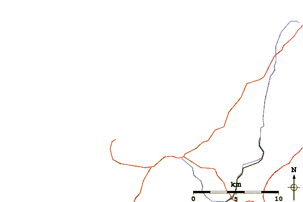 Routes et rivières à proximité Lundy Bay