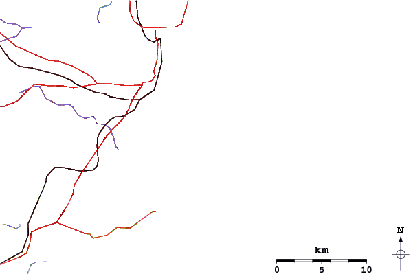 Routes et rivières à proximité Lurline Bay