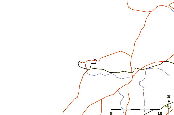 Routes et rivières à proximité Lusty Glaze