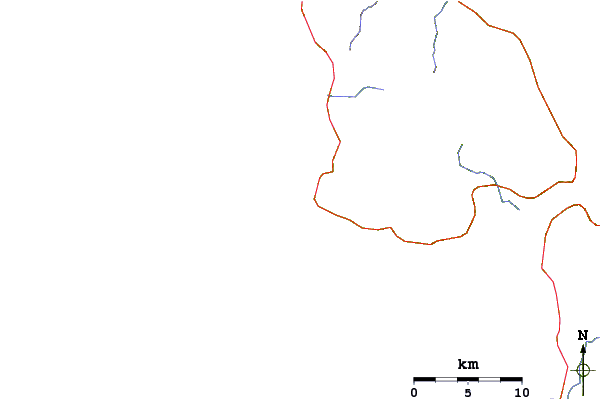 Routes et rivières à proximité Macaronis