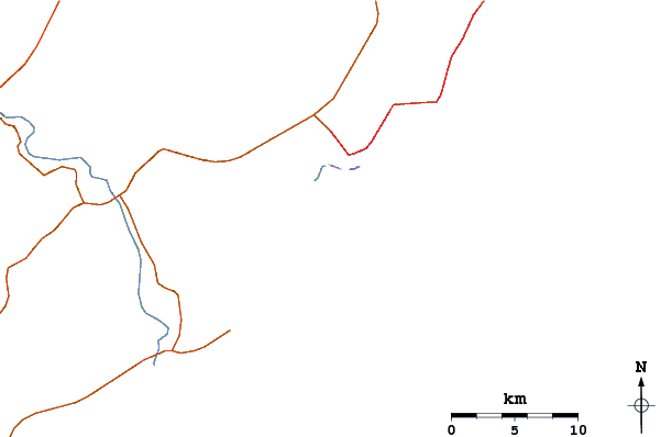 Routes et rivières à proximité Maimba