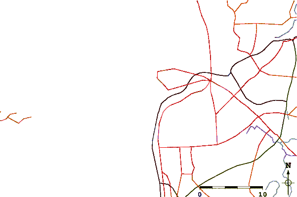 Routes et rivières à proximité Main Beach