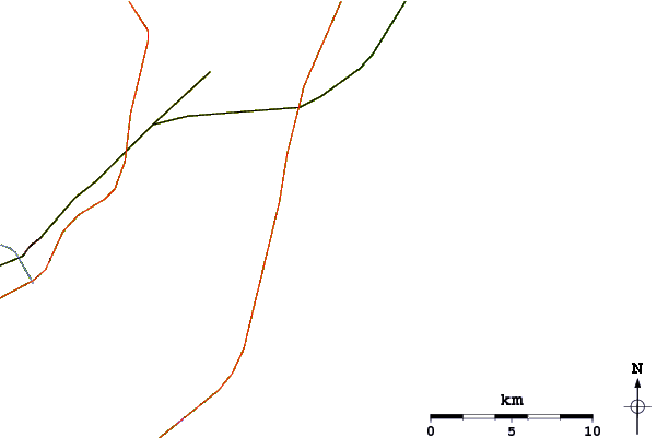Routes et rivières à proximité Maine Beach