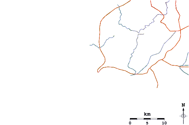 Routes et rivières à proximité Mama Losmen Left