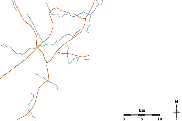 Routes et rivières à proximité Manafiafy