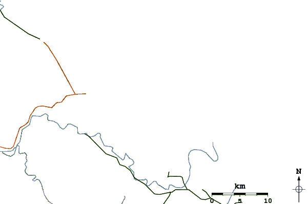 Routes et rivières à proximité Manzanillo