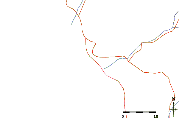 Routes et rivières à proximité Asia - Mar Azul