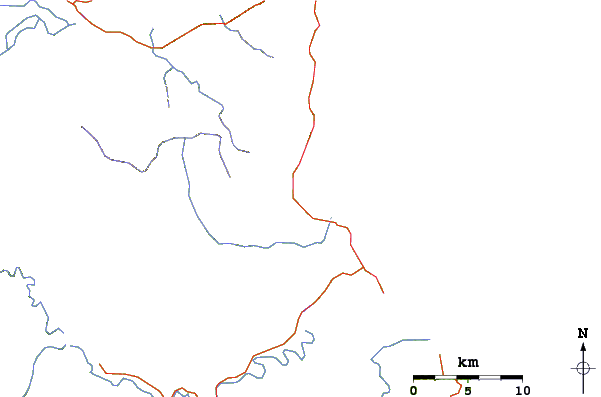 Routes et rivières à proximité Marami Beach