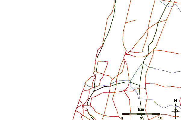 Routes et rivières à proximité Marina