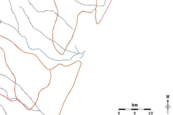 Routes et rivières à proximité Marlin