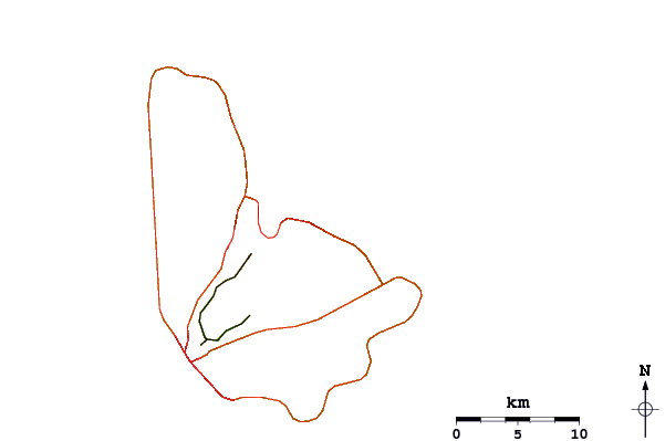 Routes et rivières à proximité Martin's Bay