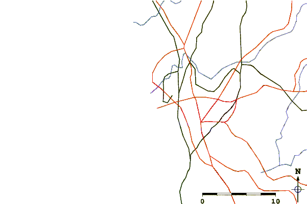 Routes et rivières à proximité Matosinhos