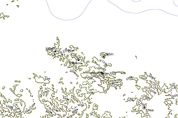 Littoral autour Motukahakaha and Paradise Bay