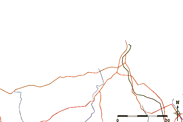 Routes et rivières à proximité Mauvaise Greve