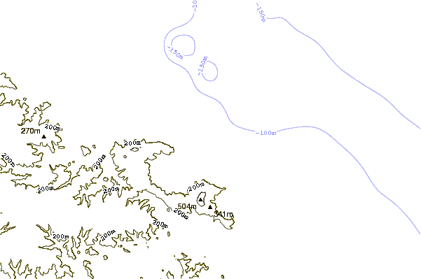 Littoral autour Melnitza