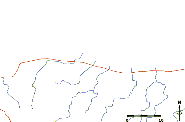Routes et rivières à proximité Mendihuaca