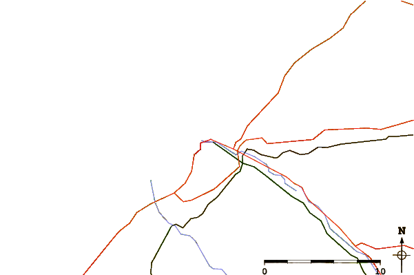 Routes et rivières à proximité Mers-les-Bains