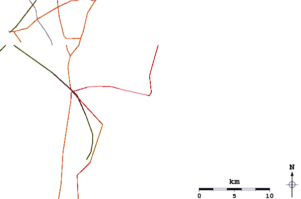 Routes et rivières à proximité Meters