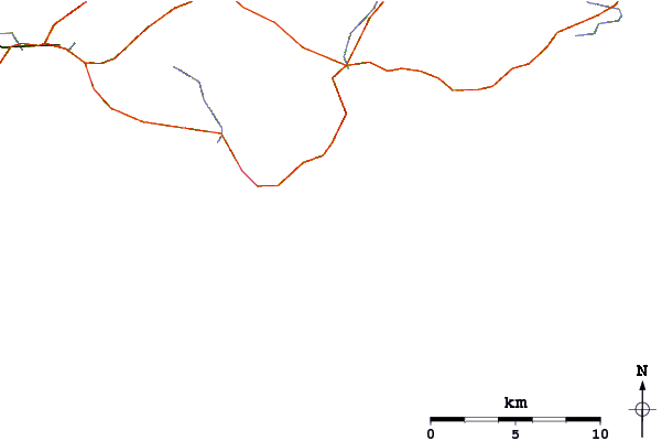 Routes et rivières à proximité Michaud Point