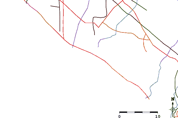 Routes et rivières à proximité Middles