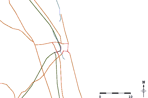 Routes et rivières à proximité Middles