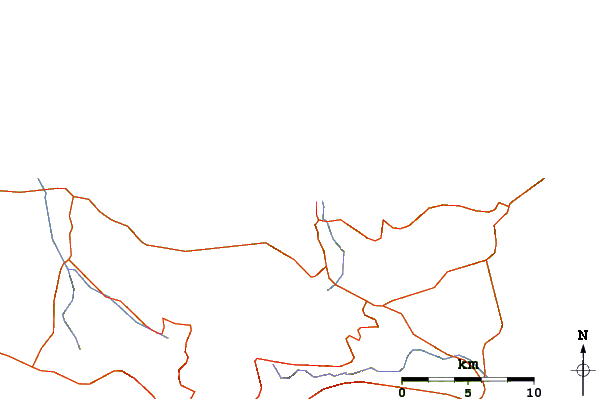 Routes et rivières à proximité Milatos Left
