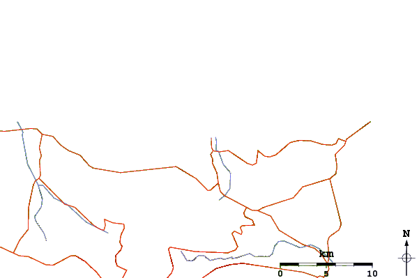 Routes et rivières à proximité Milatos Right