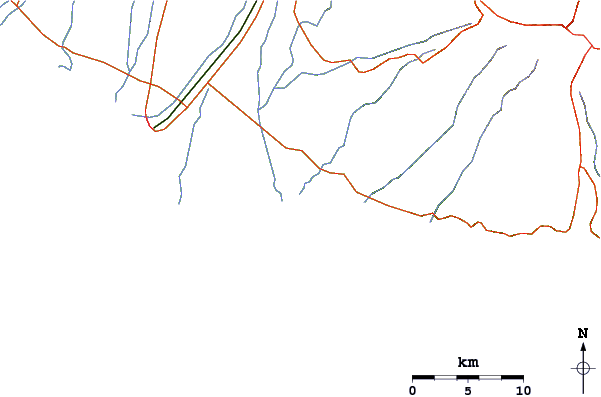 Routes et rivières à proximité Mizata