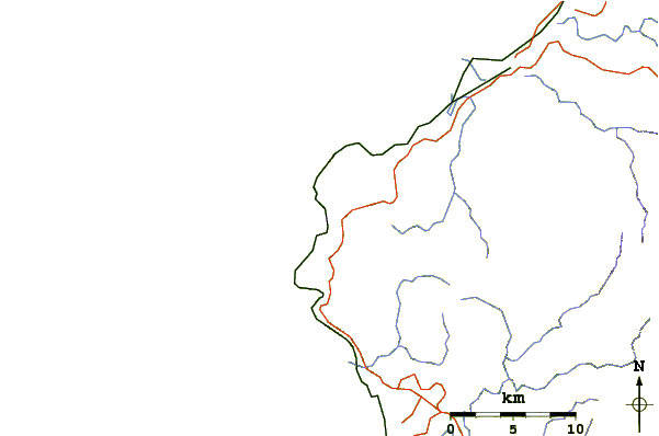 Routes et rivières à proximité Momi Bay