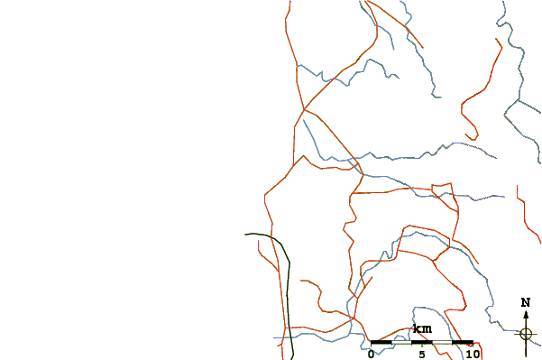 Routes et rivières à proximité Mona Liza Point