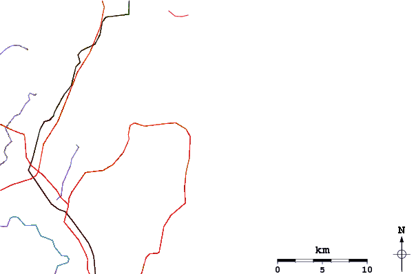 Routes et rivières à proximité Mona Vale-The Basin