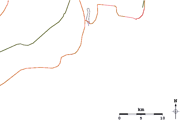 Routes et rivières à proximité Monahans Dock