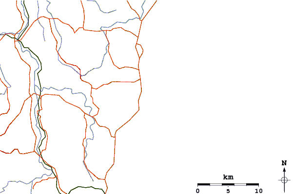 Routes et rivières à proximité Moonee Beach and Creek
