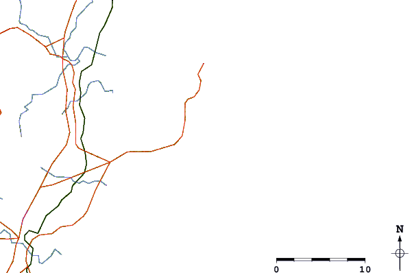 Routes et rivières à proximité Moonee