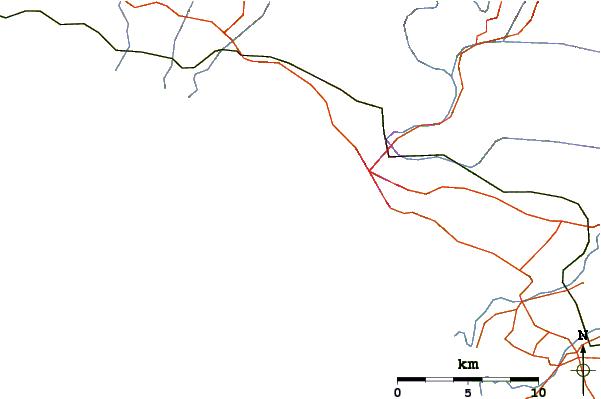 Routes et rivières à proximité Morgan Street (North Mole)