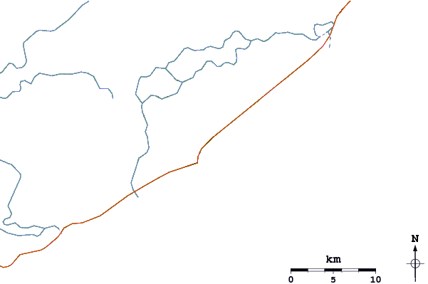 Routes et rivières à proximité Morro do Jureia