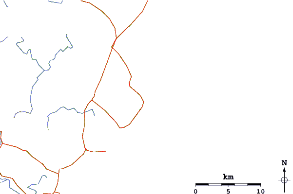 Routes et rivières à proximité Mosquito Bay