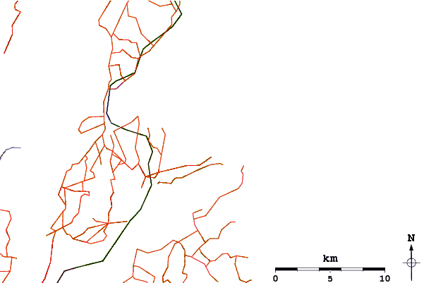 Routes et rivières à proximité Murdering Bay
