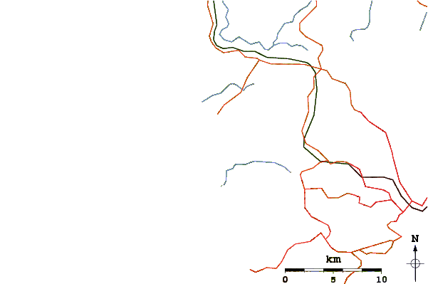 Routes et rivières à proximité Muriwai Beach