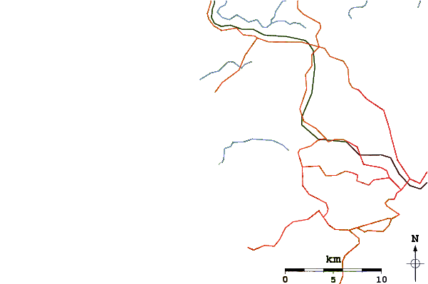 Routes et rivières à proximité Mussel Rock