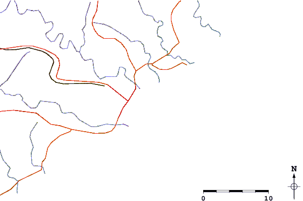 Routes et rivières à proximité Nahoon Reef
