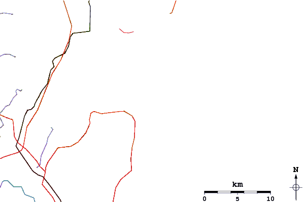 Routes et rivières à proximité Newport - The Peak