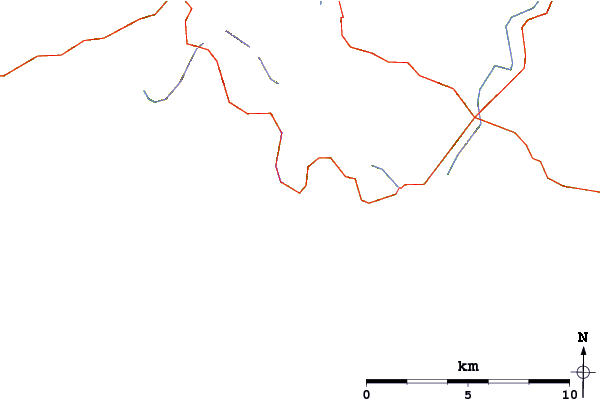 Routes et rivières à proximité Njerve Pipeline