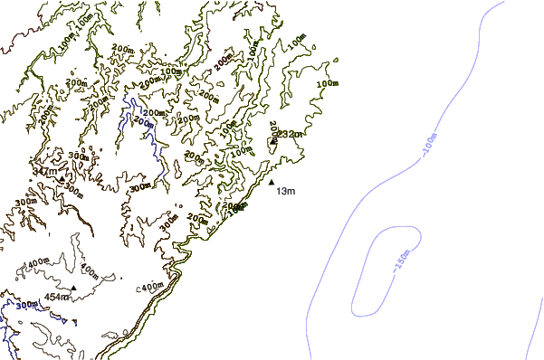 Littoral autour North Era