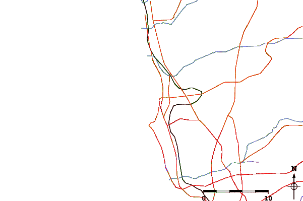 Routes et rivières à proximité North Scripps