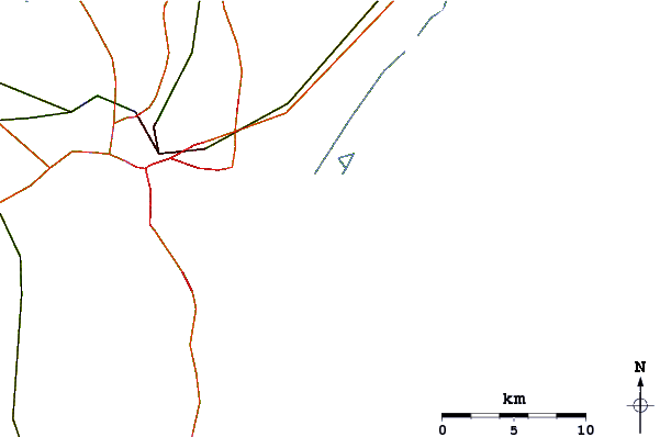 Routes et rivières à proximité Oceanic Pier