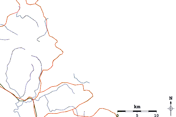 Routes et rivières à proximité Okupe Beach