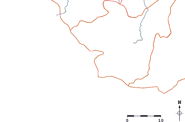 Routes et rivières à proximité Olgas