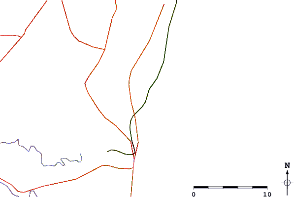 Routes et rivières à proximité Olimp