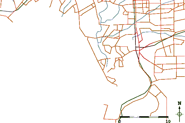 Routes et rivières à proximité Oreti Beach